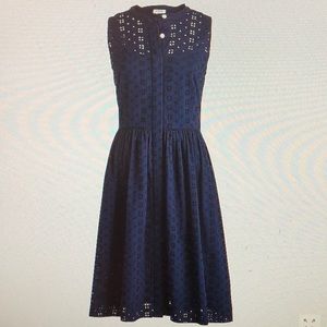 Jcrew Eyelet Shirtdress